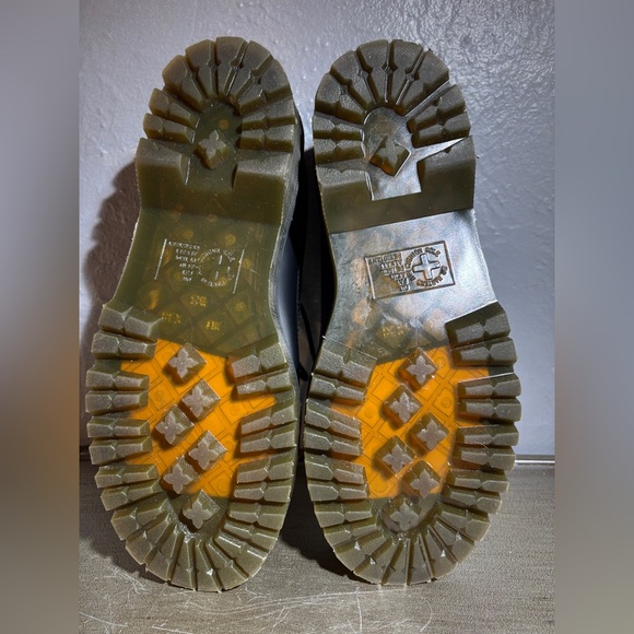 MENS DR MARTINS BEX SMOOTH LEATHER BROGUE SHOES - Picture 8 of 15